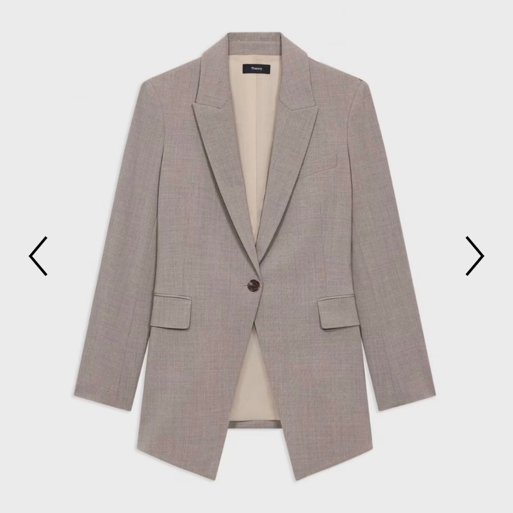 Theory Gray Blazer